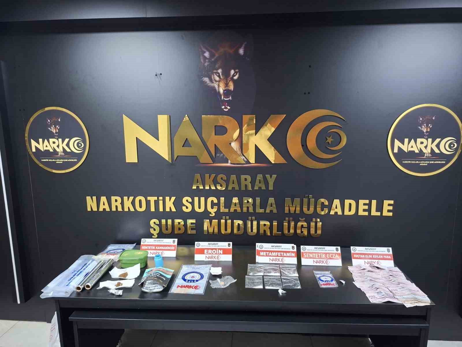 Aksaray’da narkotik operasyonunda 12 tutuklama
