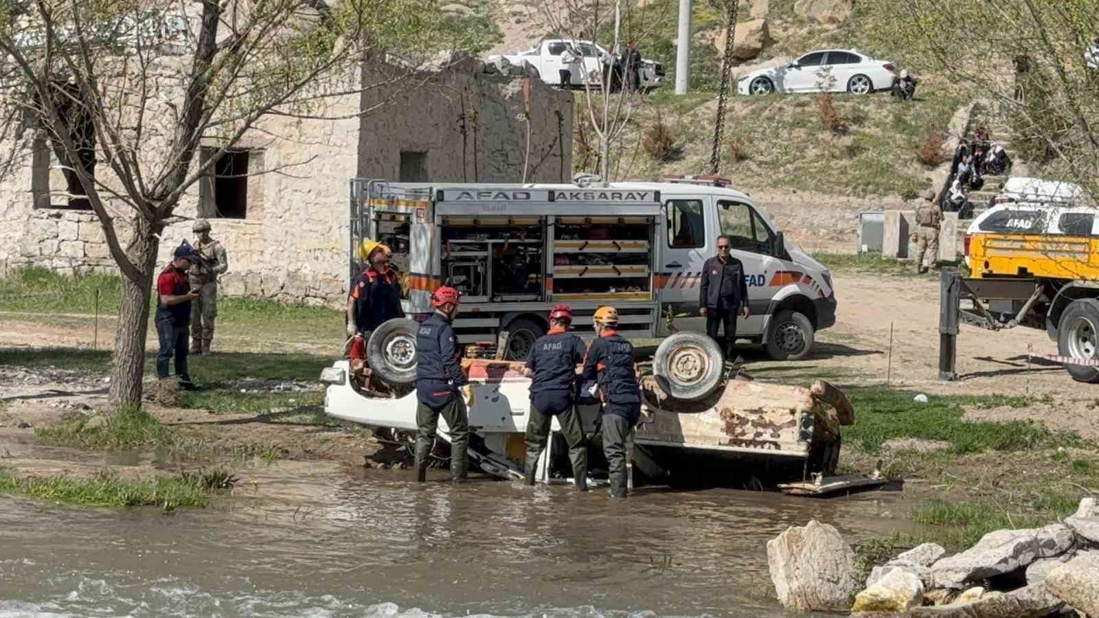 Aksaray’da sel tatbikatı gerçeğini aratmadı
