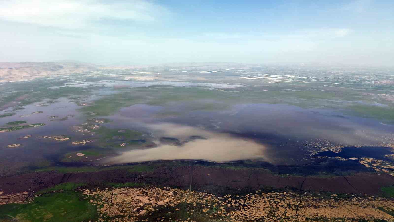 Akşehir Gölü 8 yıl aradan sonra su tutmaya başladı
