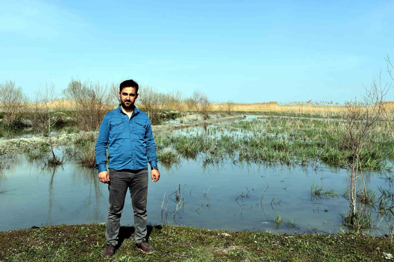 Akşehir Gölü 8 yıl aradan sonra su tutmaya başladı
