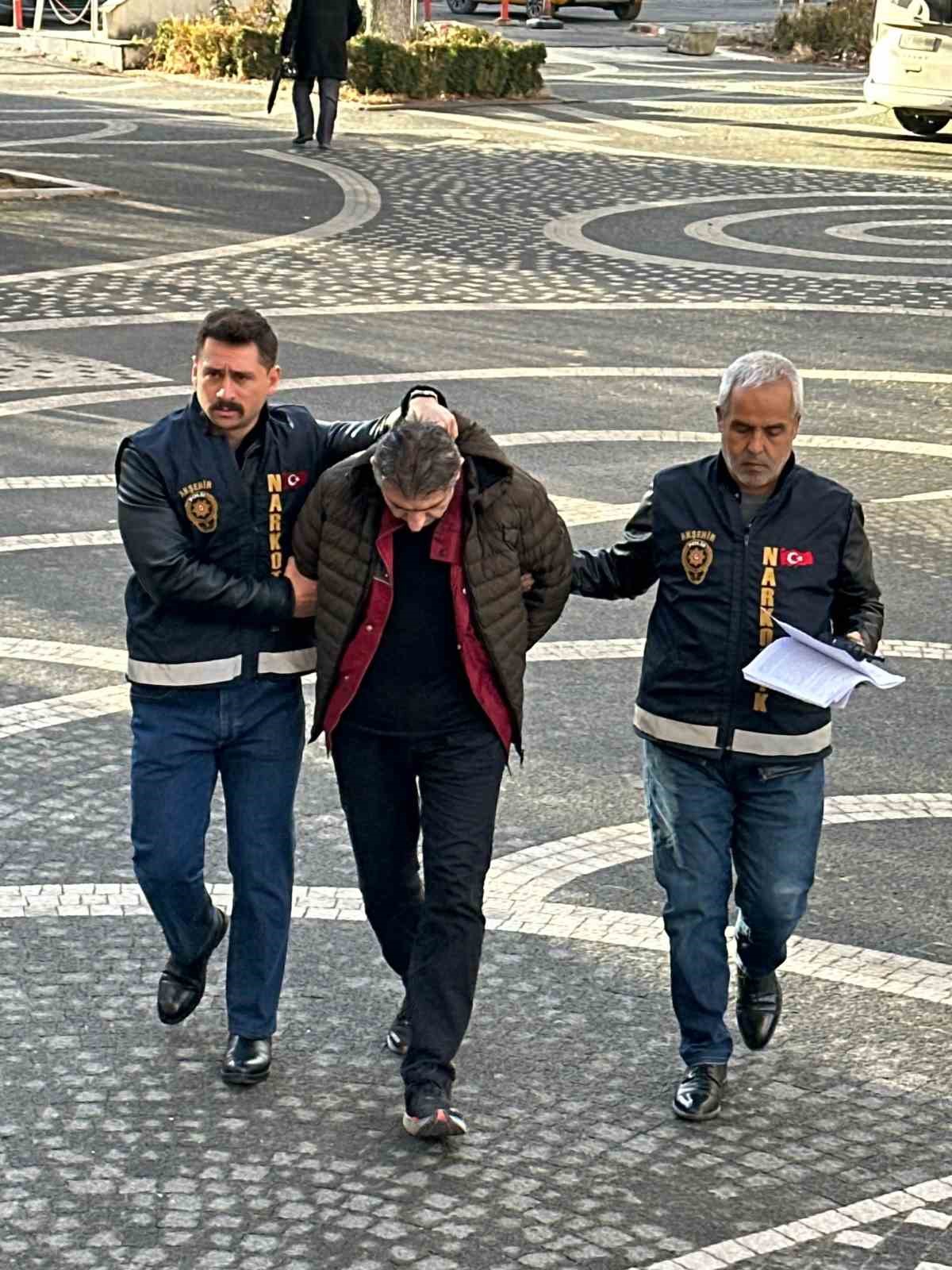 Akşehir’de 10 milyon liralık uyuşturucu operasyonu
