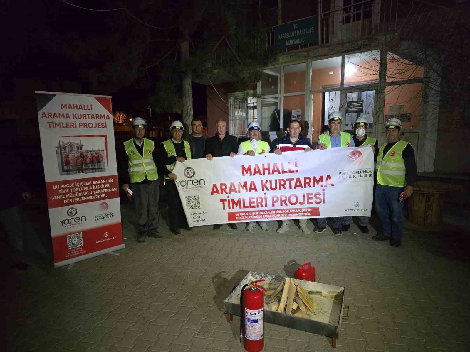 Akşehir’de MAK projesi kapsamında afet bilinci eğitimleri sürüyor
