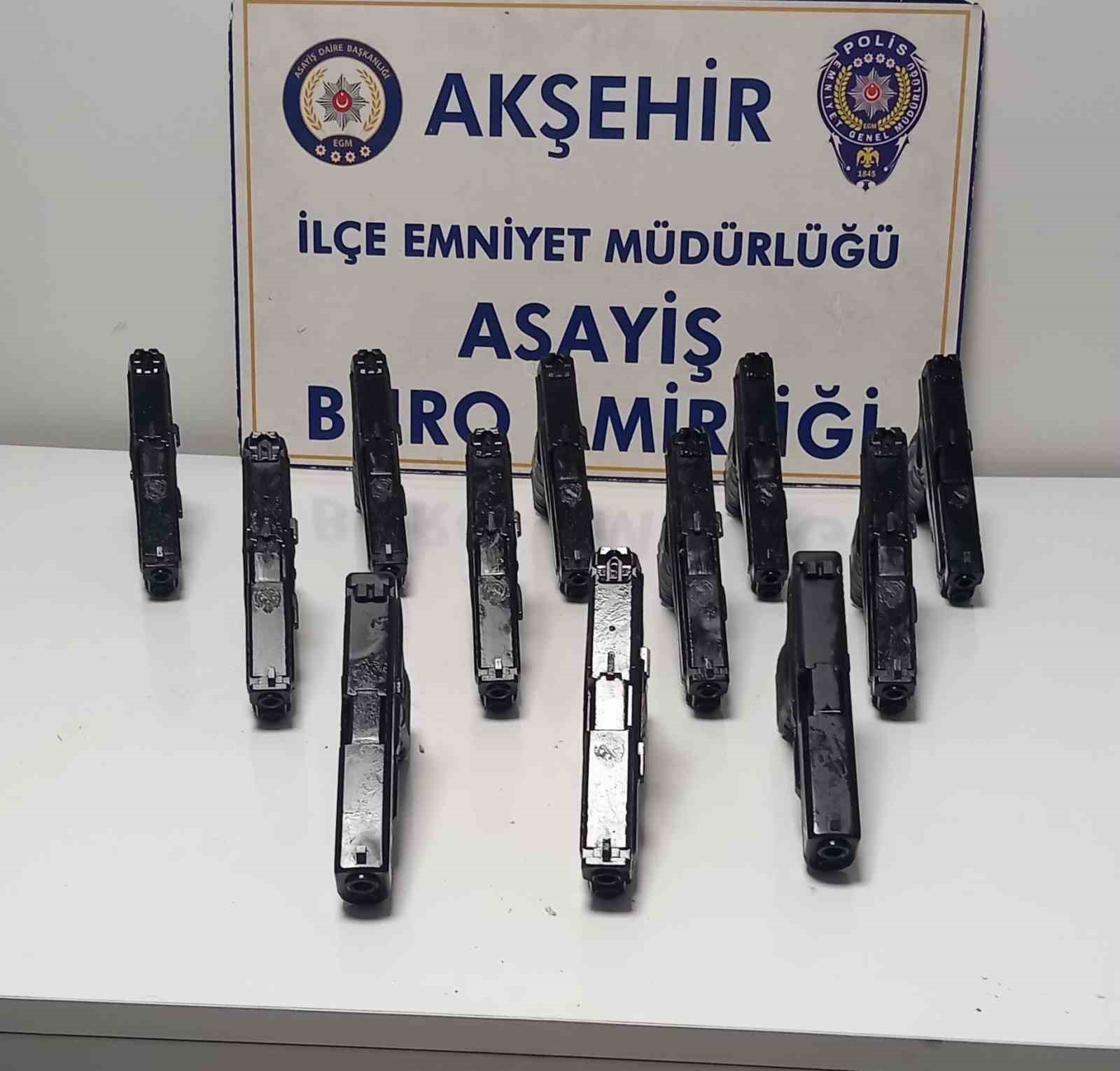 Akşehir’de silah kaçakçılığı operasyonu: 6 tutuklama
