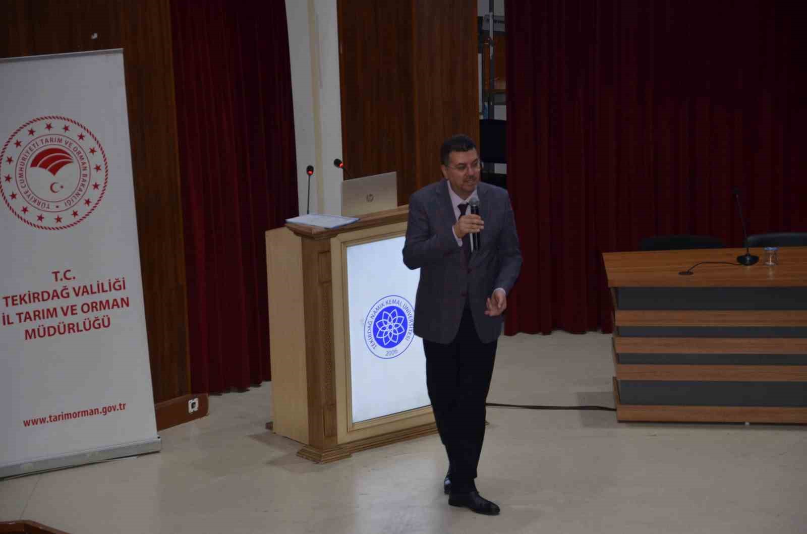 Aksoy: "Su kaynakları korunmalı ve verimli kullanılması için tedbir alınmalı"
