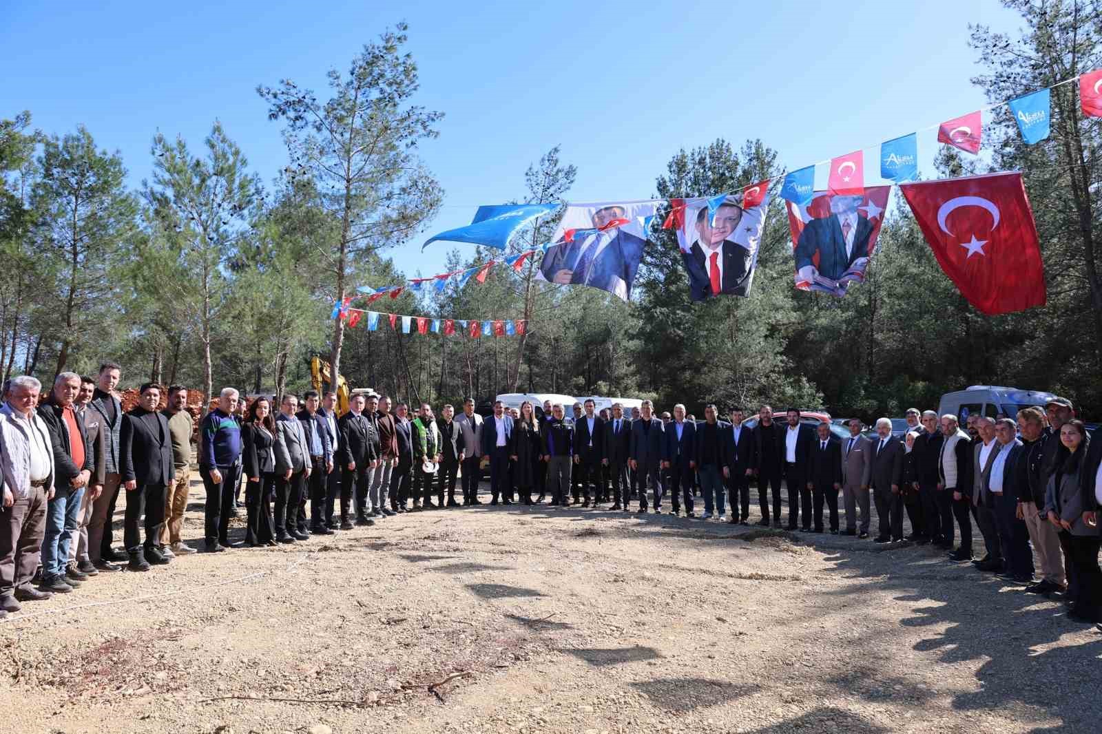 Aksu’da Sahipsiz Hayvan Bakımevi ve Doğal Yaşam Alanı’nın temeli atıldı
