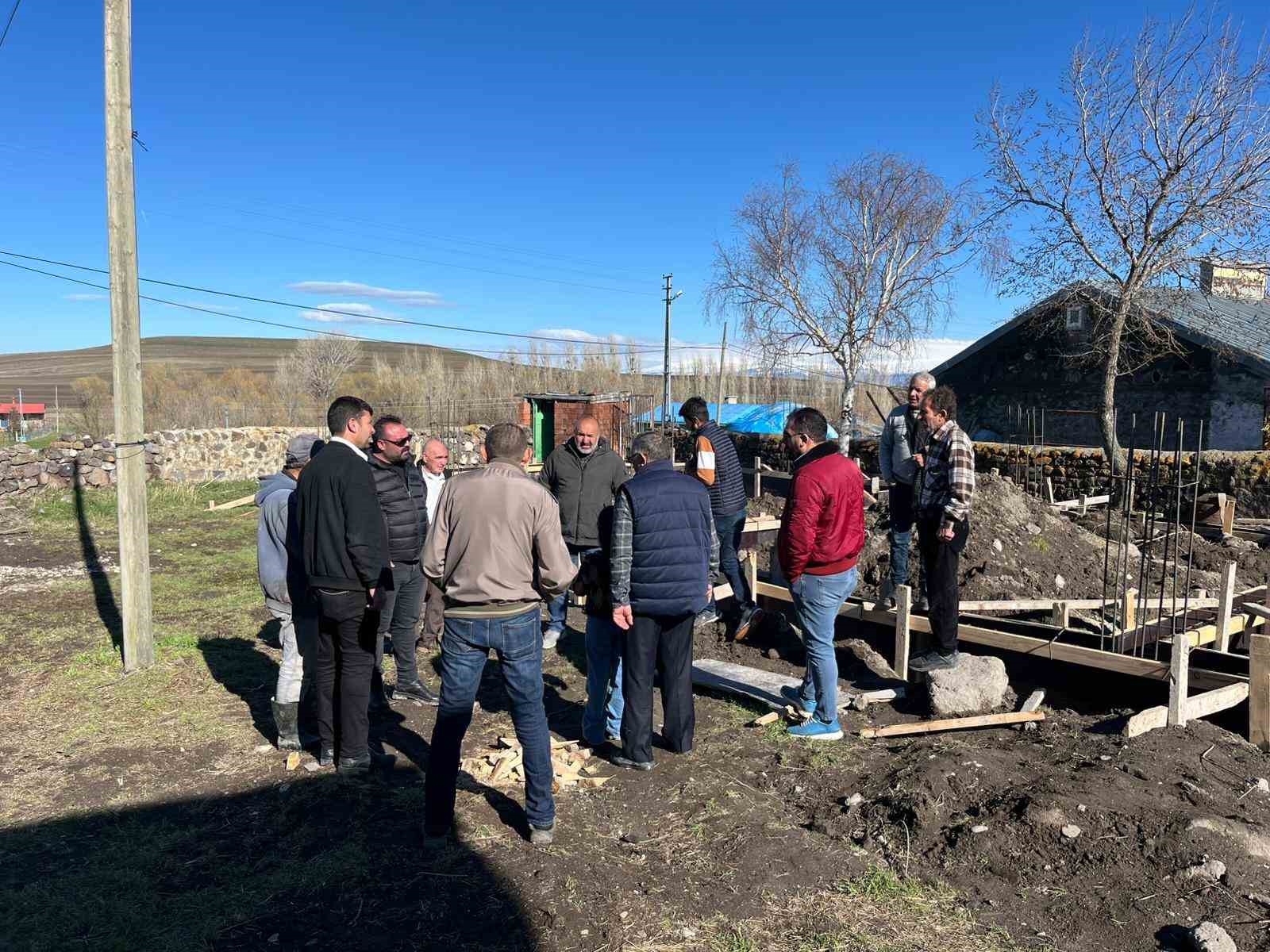 Akyaka’da örnek dayanışma: Minik Asya’dan büyük destek
