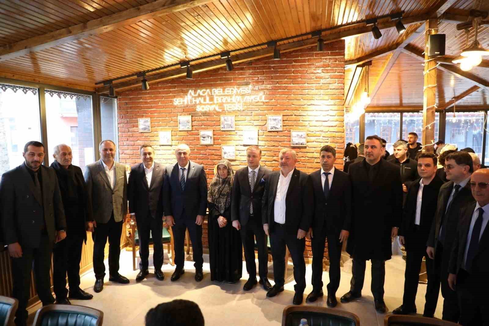 Alaca’da Şehit Halil İbrahim Aygül’ün adının yaşatılacağı tesis dualarla açıldı
