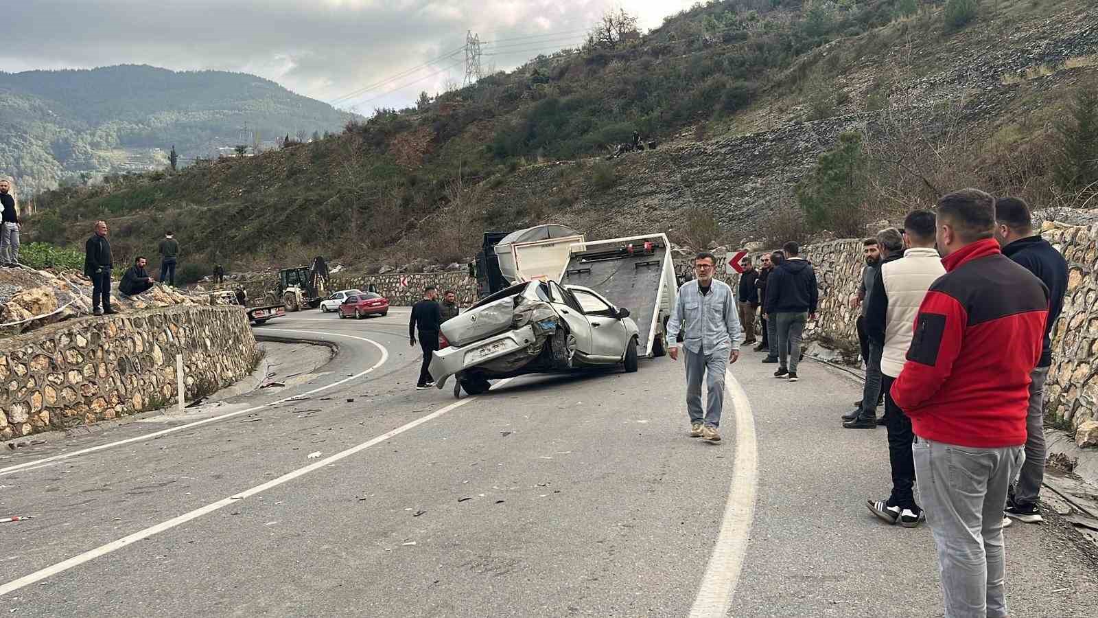 Alanya’da 1 kişinin öldüğü kazada tır şoförü tutuklandı
