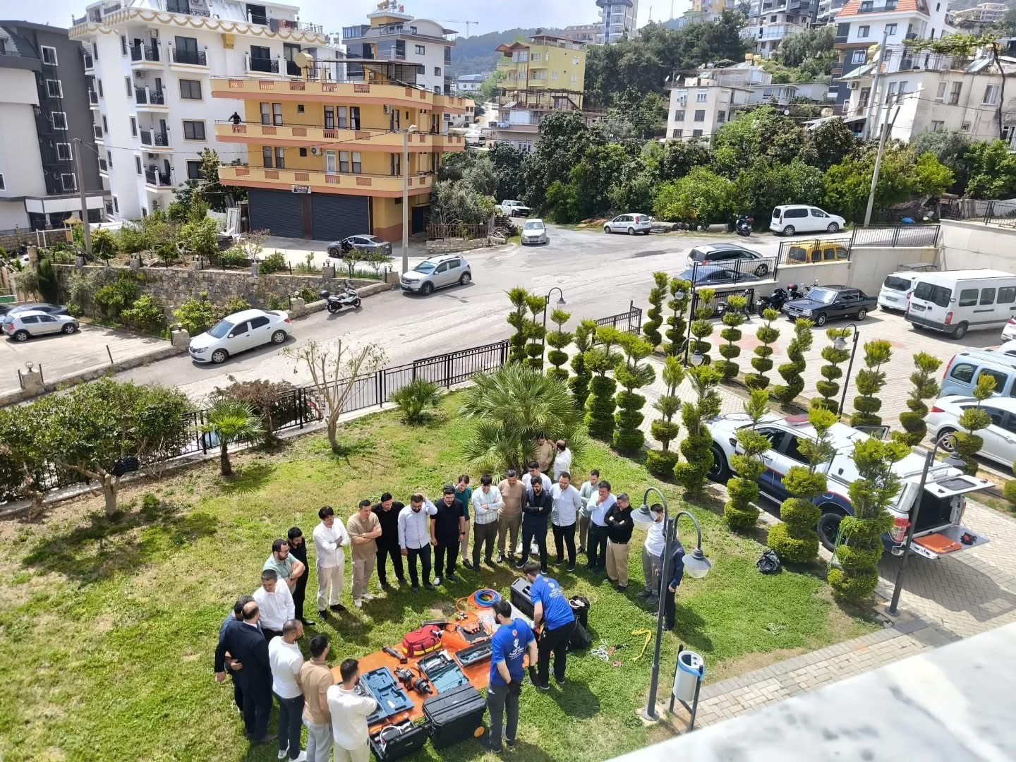 Alanya’da diyanet personeline arama kurtarma eğitimi
