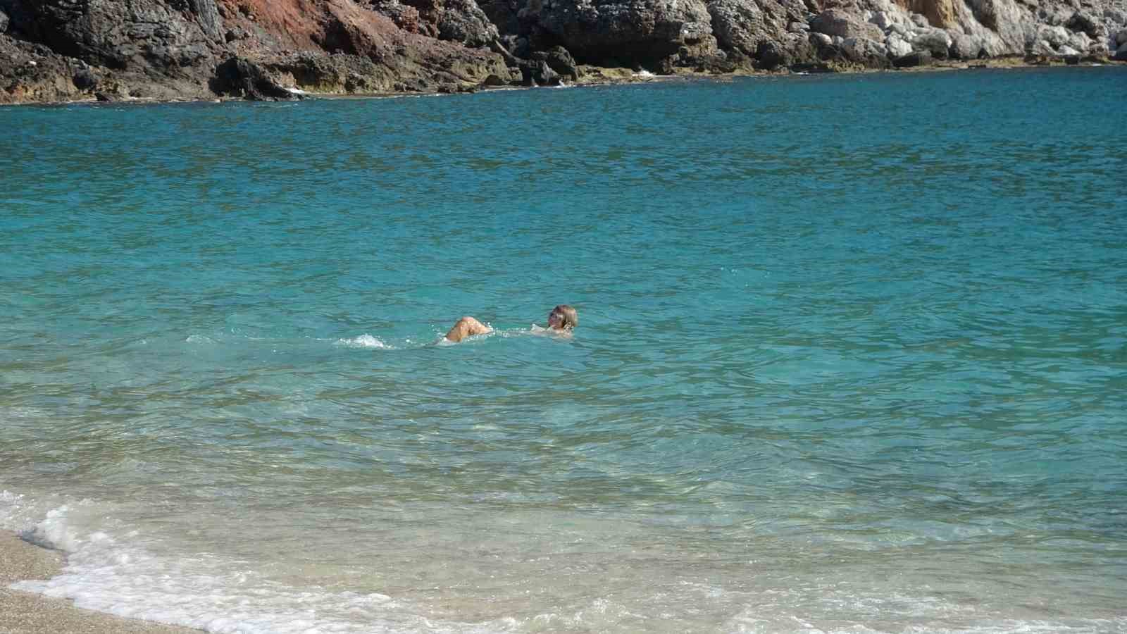 Alanya’da Mart ayında deniz keyfi
