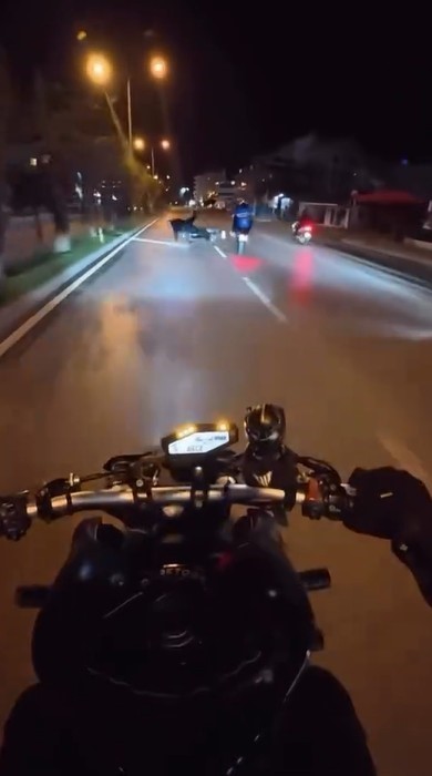 Alanya’da tek teker kazasında faciadan dönüldü
