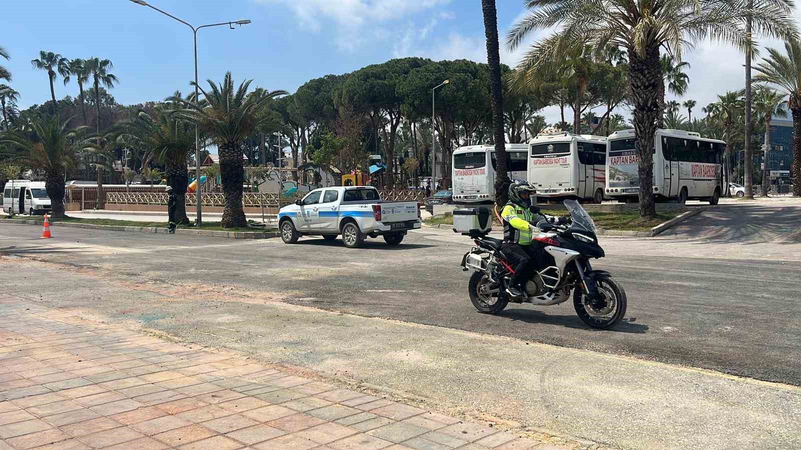 Alanya’dan kutsal topraklara motosikletle 7 bin kilometrelik yolculuk
