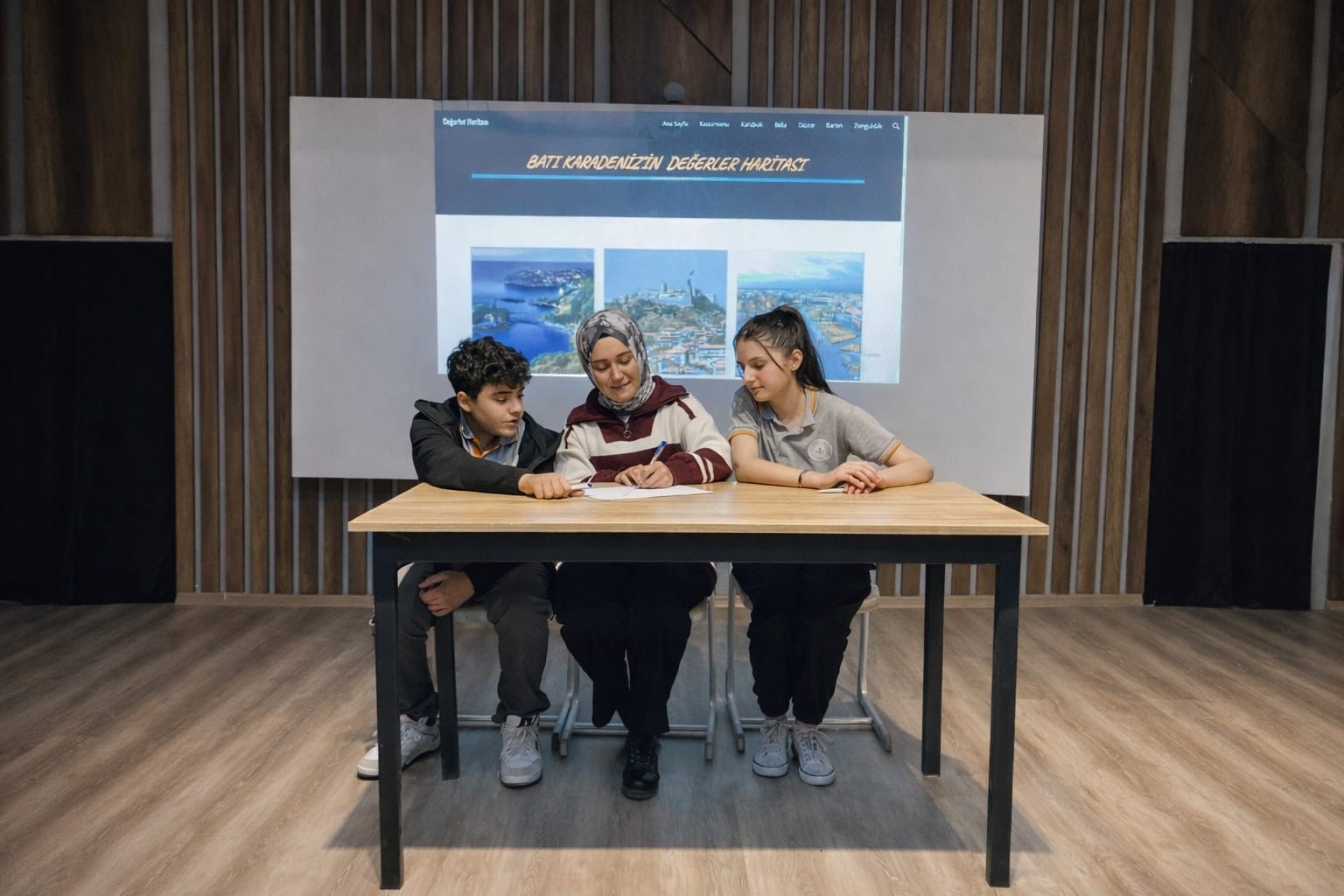 Alaplı Atatürk Ortaokulu üst üste bölge finallerinde
