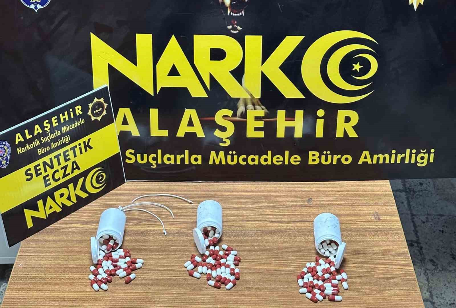 Alaşehir’de sentetik hap operasyonu: 1 tutuklama
