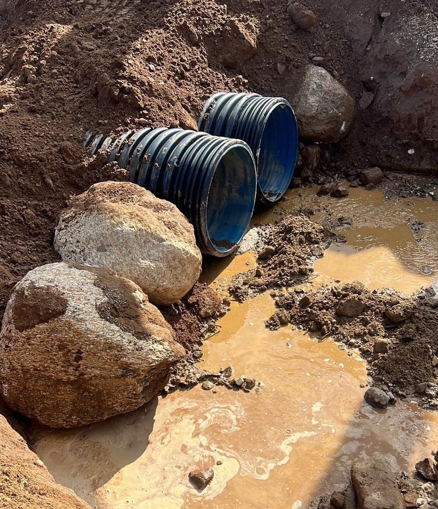 Alaşehir’de taşkın hasarları gideriliyor
