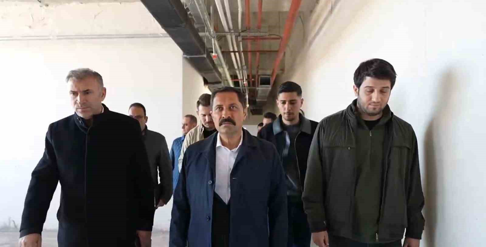 Alazı Mahallesi’nde 1500 kişilik Spor Tesisinde çalışmalar sürüyor
