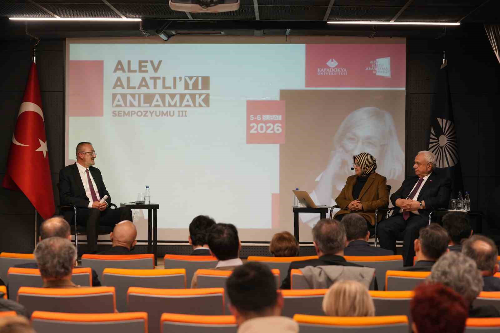 Alev Alatlı’nın fikir mirası Kapadokya Üniversitesi’nde yaşatılıyor
