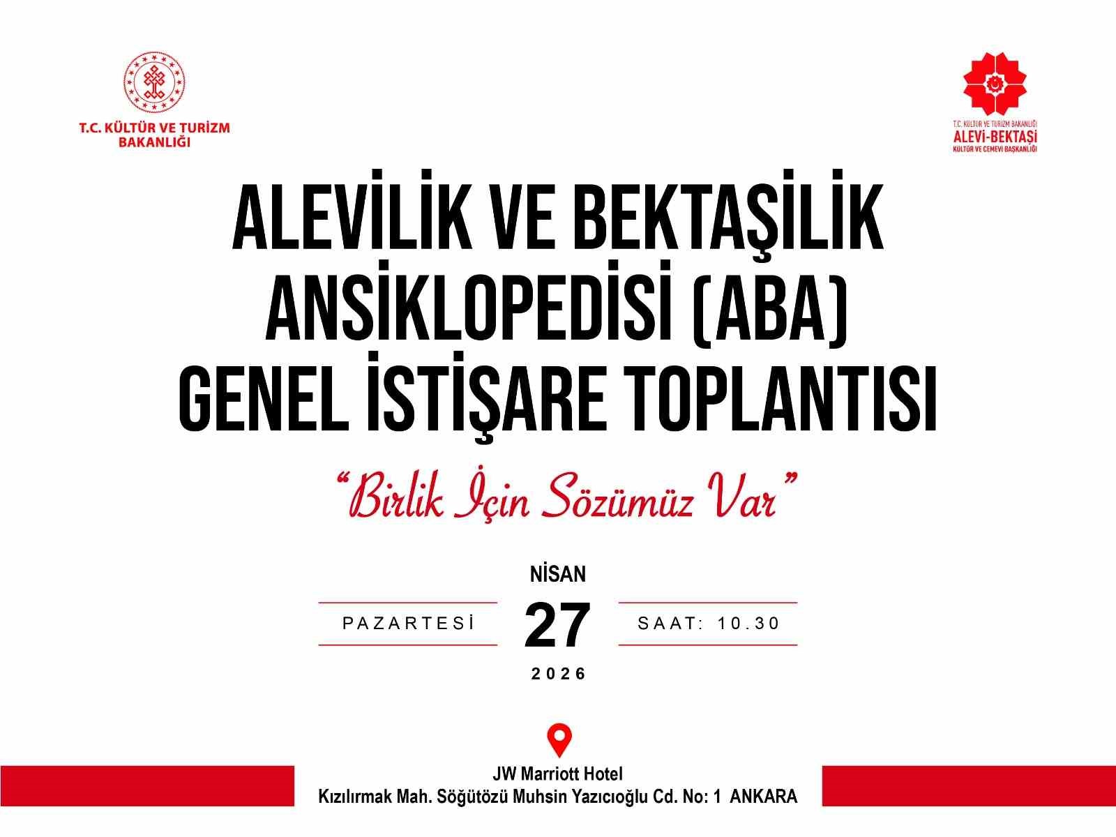 Alevilik ve Bektaşilik Ansiklopedisi için çalıştay düzenlendi
