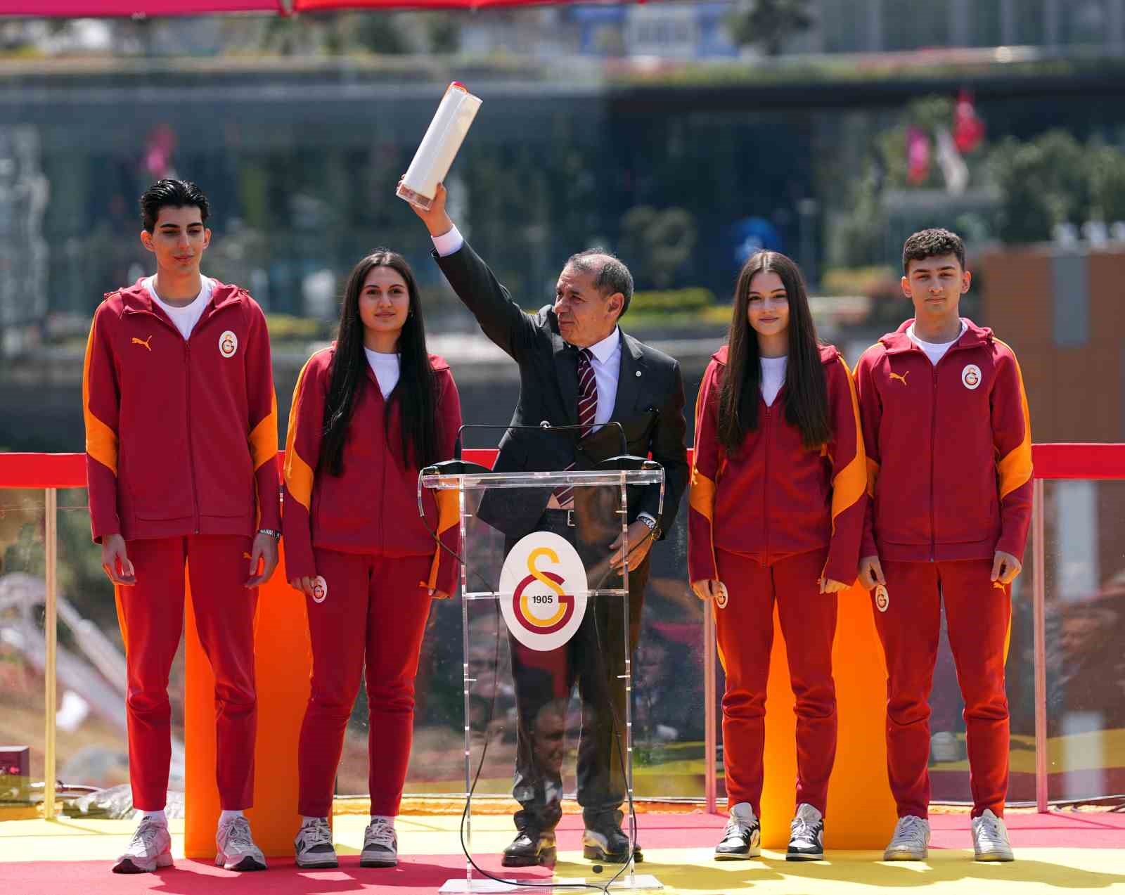 Ali Sami Yen Spor Kompleksi Aslantepe Vadisi’nin temel atma töreni yapıldı
