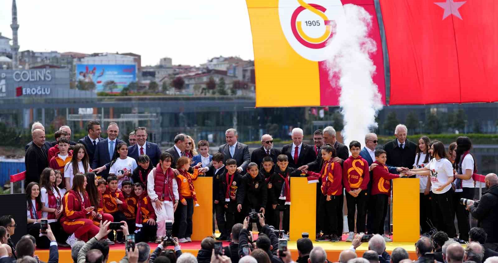 Ali Sami Yen Spor Kompleksi Aslantepe Vadisi’nin temel atma töreni yapıldı
