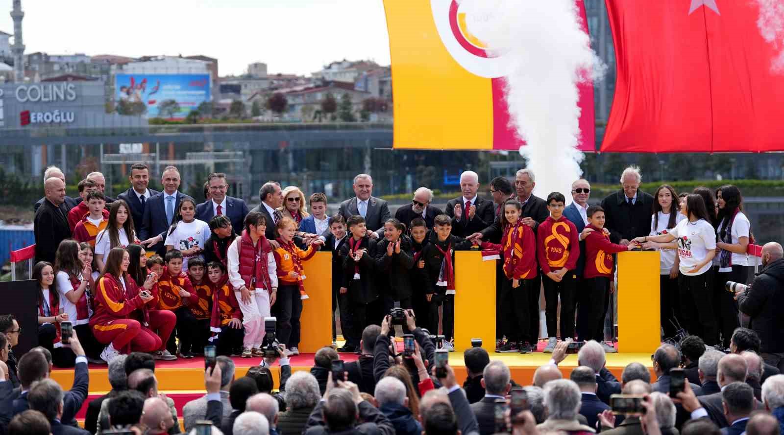 Ali Sami Yen Spor Kompleksi Aslantepe Vadisi’nin temel atma töreni yapıldı
