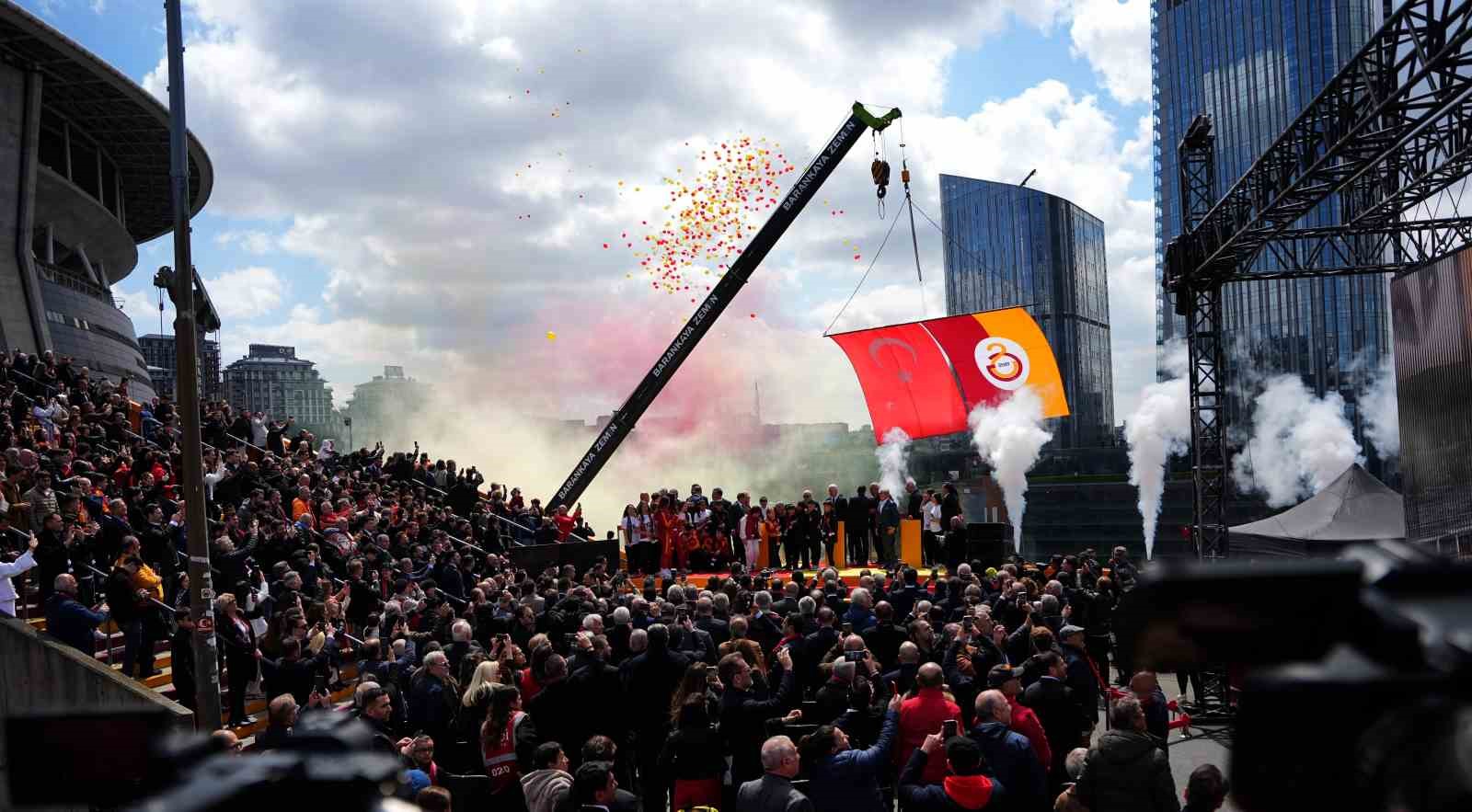 Ali Sami Yen Spor Kompleksi Aslantepe Vadisi’nin temel atma töreni yapıldı
