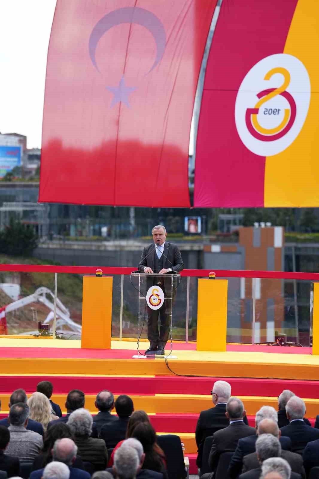 Ali Sami Yen Spor Kompleksi Aslantepe Vadisi’nin temel atma töreni yapıldı
