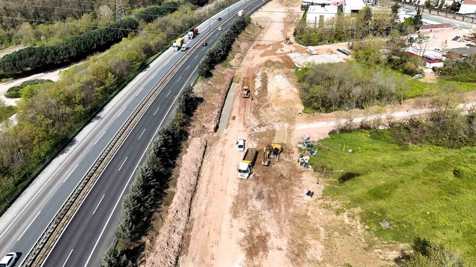 Alikahya TEM Bağlantı Yolu Projesi’nde çalışmalar sürüyor
