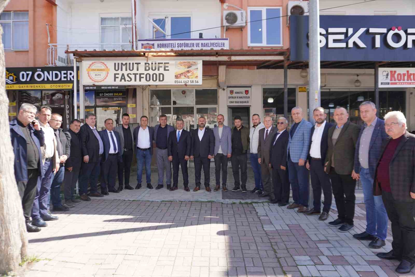 Alkan, başkanlık seçimleri çalışmalarına baba ocağından start verdi
