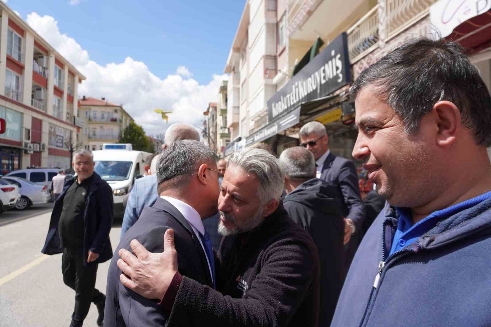 Alkan, başkanlık seçimleri çalışmalarına baba ocağından start verdi
