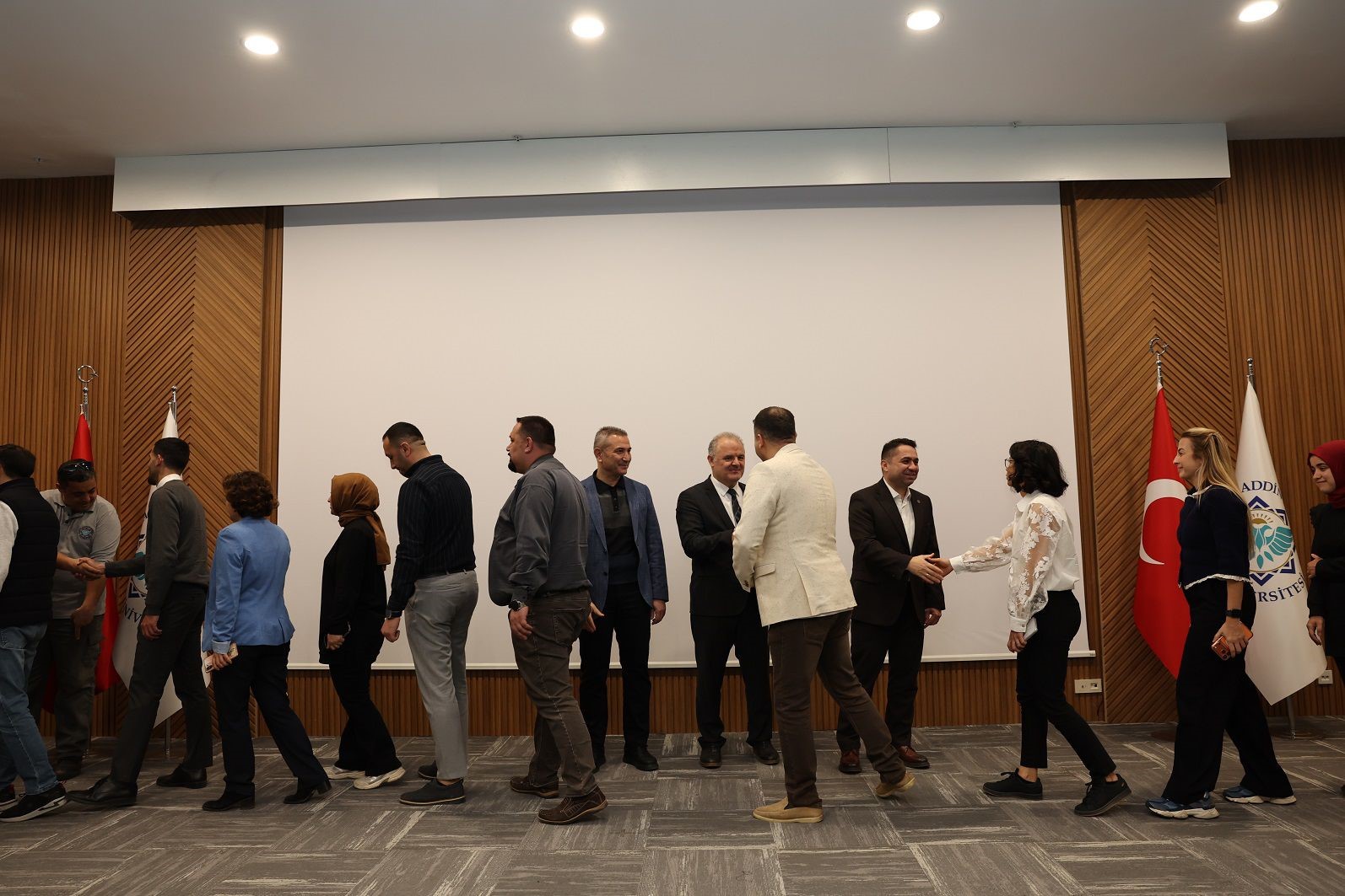 ALKÜ ailesi geleneksel bayramlaşmada buluştu
