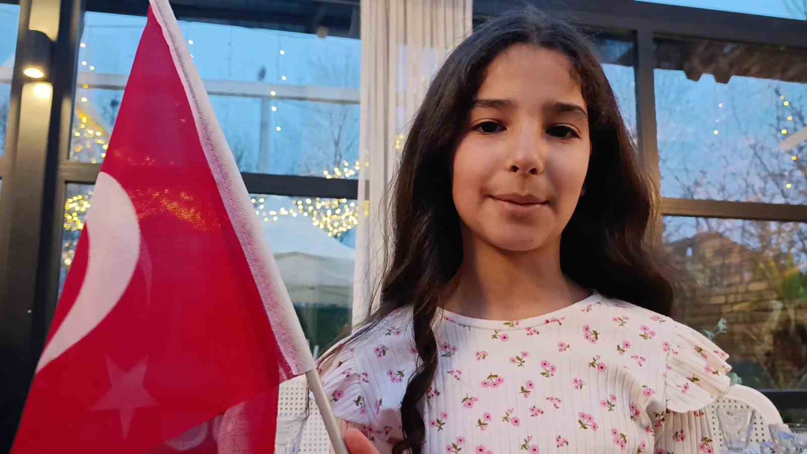 Alman damadın Türk bayrağı hassasiyeti
