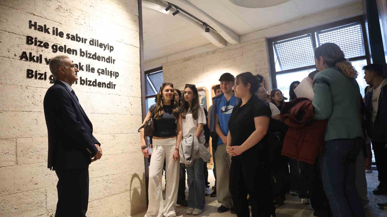 Alman öğrenciler ahilik kültürünü Kırşehir’de tanıdı
