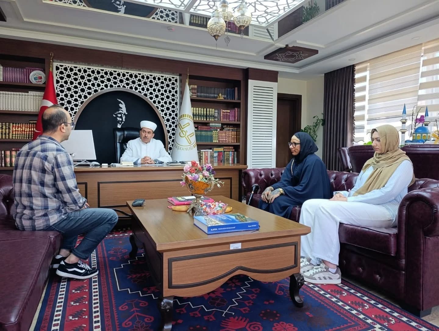 Alman vatandaşı Alanya’da müslüman oldu
