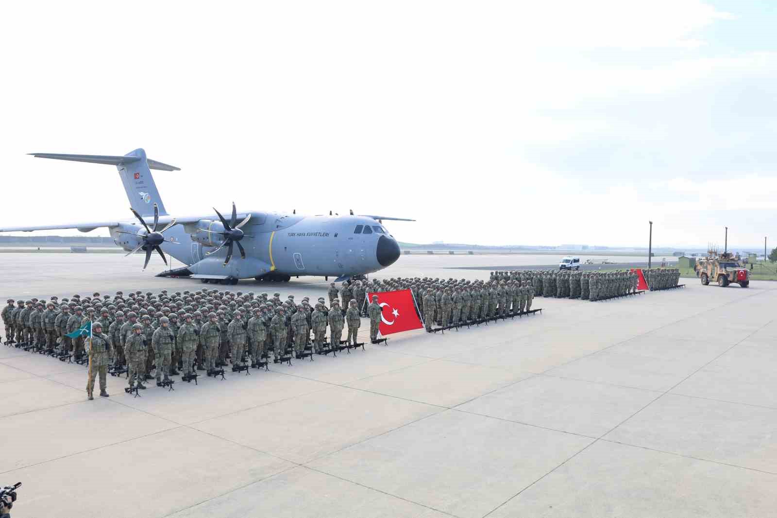 Almanya’da yapılacak NATO tatbikatı için Mehmetçikler yola çıktı
