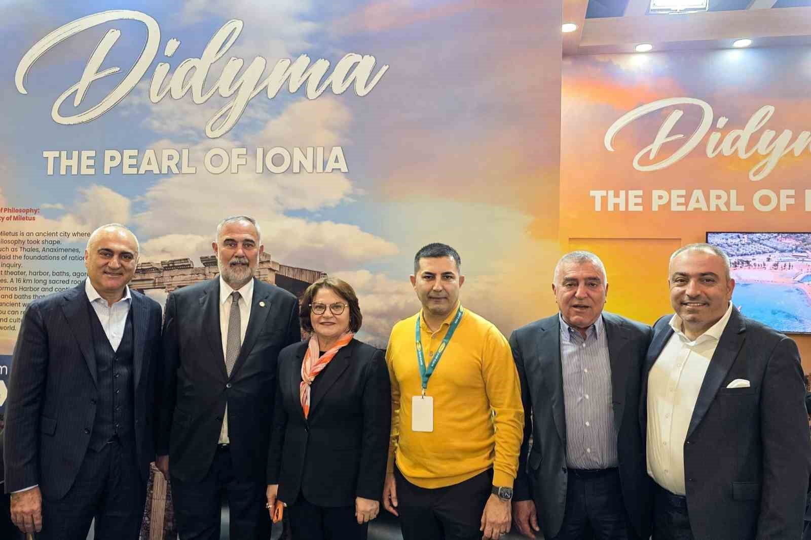 Almanya’daki fuarda Didim Belediyesi standına yoğun ilgi
Almanya’daki fuarda Didim Belediyesi standına yoğun ilgi