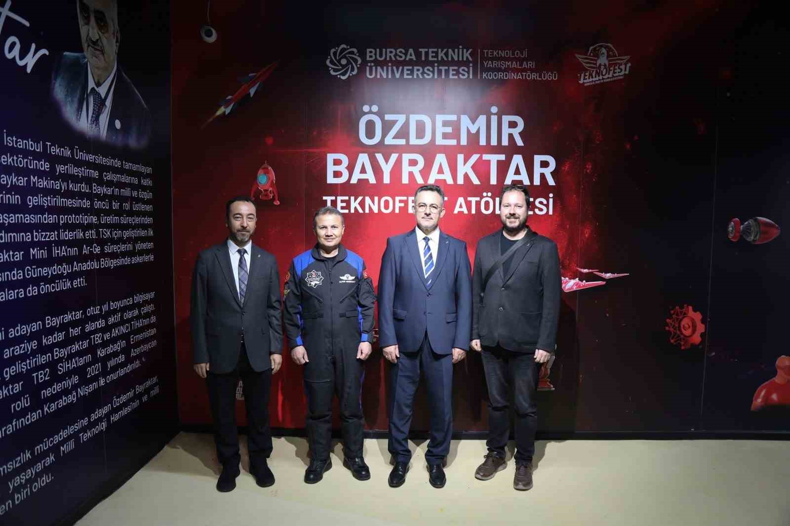 Alper Gezeravcı’dan BTÜ öğrencilerinin TEKNOFEST projelerine tam not
