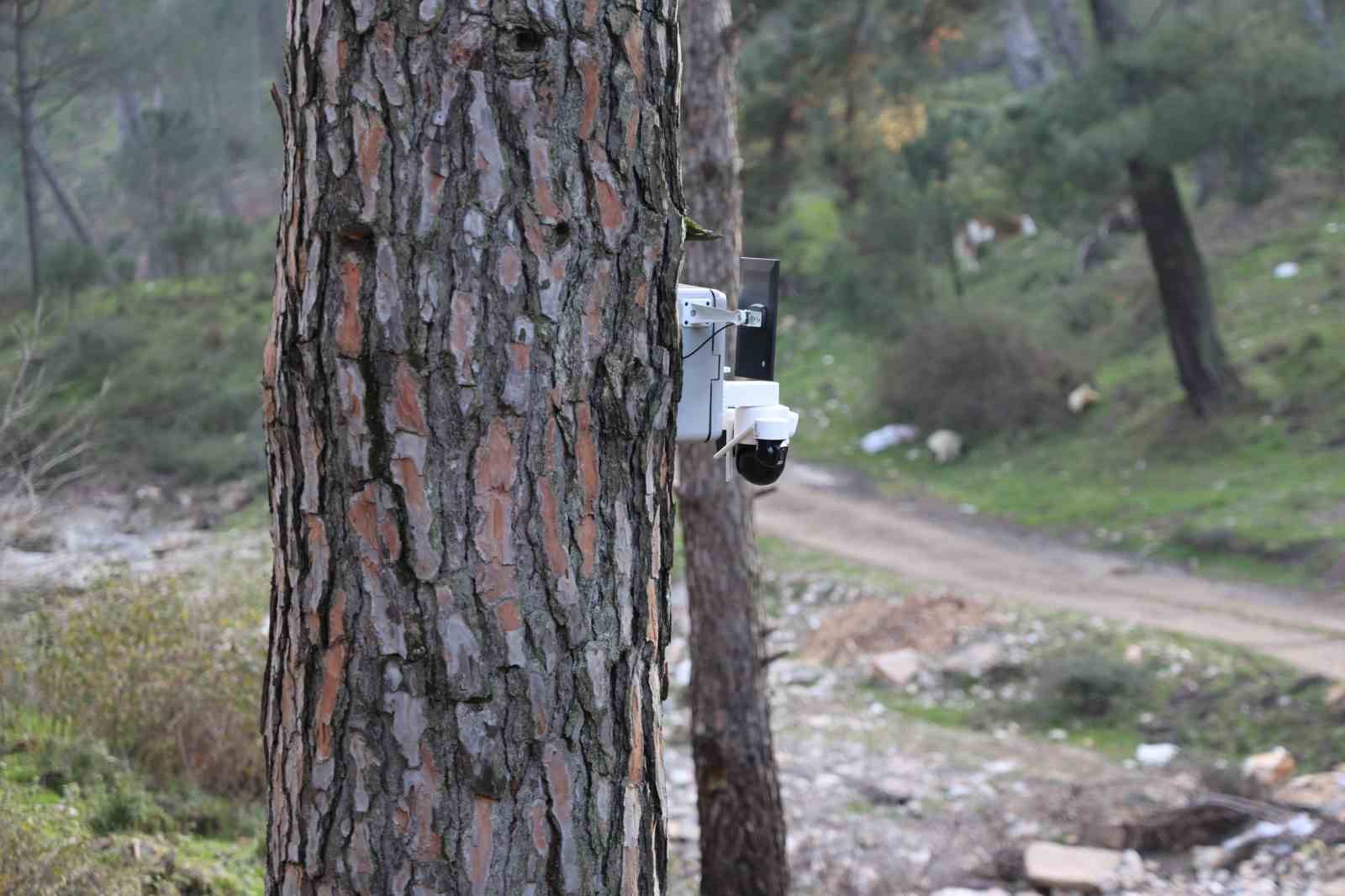 Altın değerindeki künara kameralı önlem
