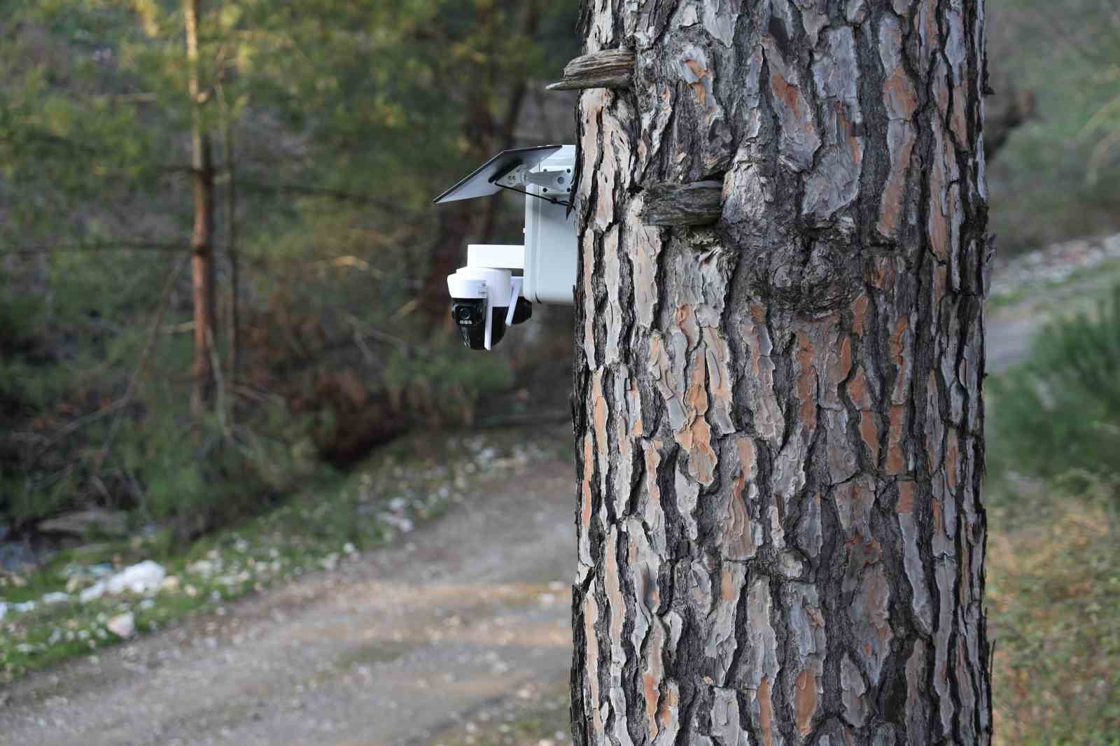 Altın değerindeki künara kameralı önlem
