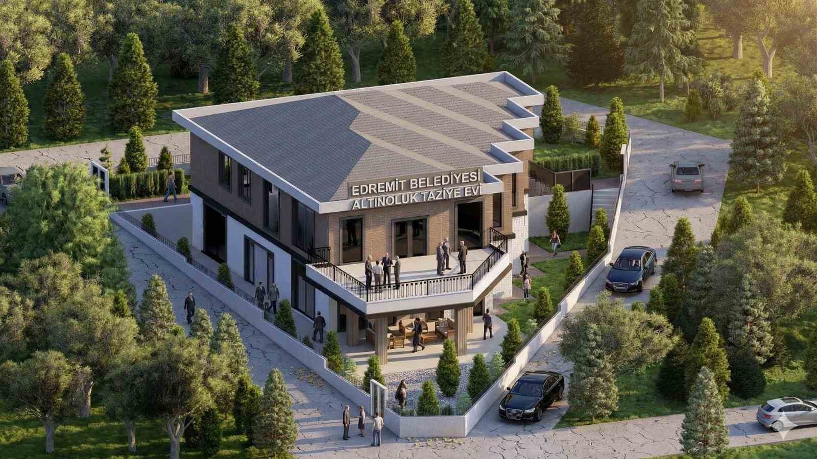 Altınoluk taziye ve kültür evi protokolü imzalandı
