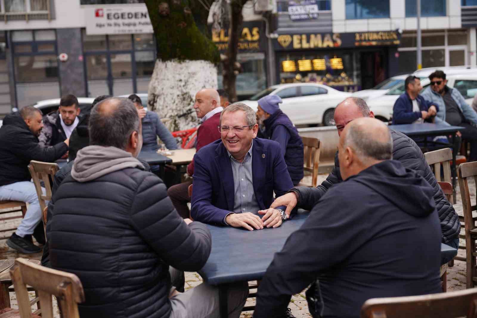 Altınova’da Başkan Ergin’den halkla samimi buluşma
