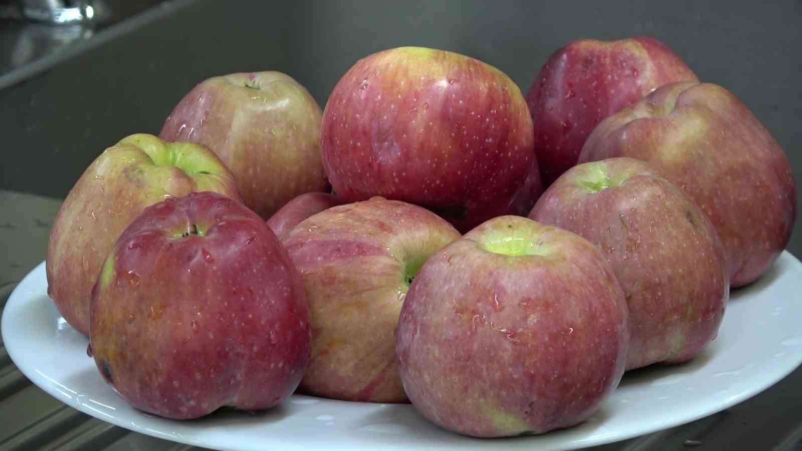 Amasya’da 2 bin yıldır yetiştirilen meyveden yapılan tatlı: Elma tatlısı
