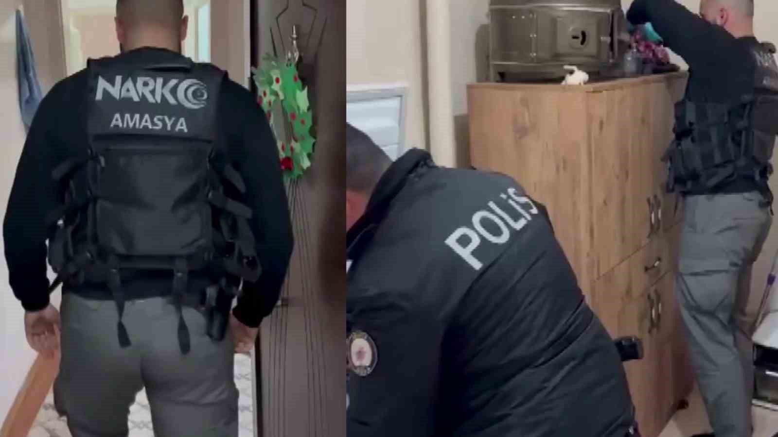 Amasya’da uyuşturucu operasyonu: 11 tutuklama
