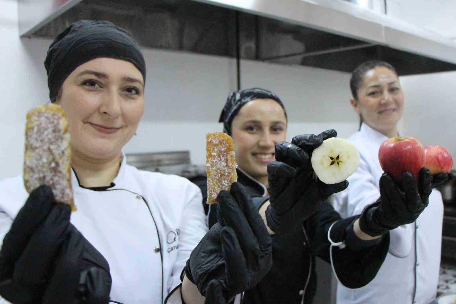 Amasyalılardan misket elma tadında cezerye
