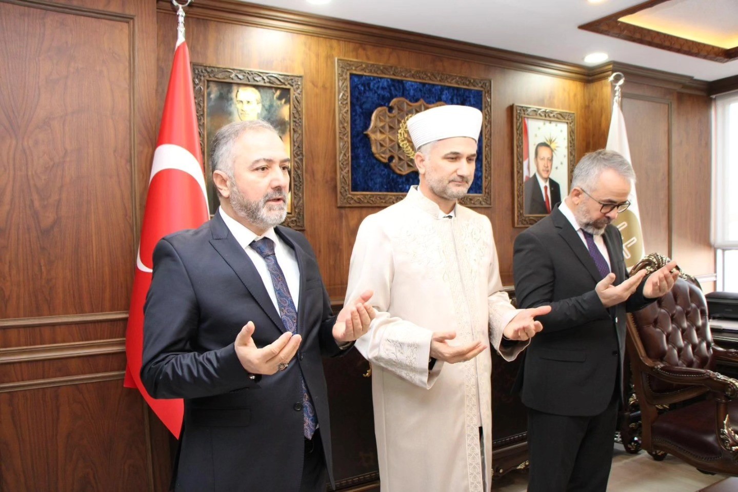 Amasya’nın yeni müftüsü İbrahim Yavuz görevine başladı
