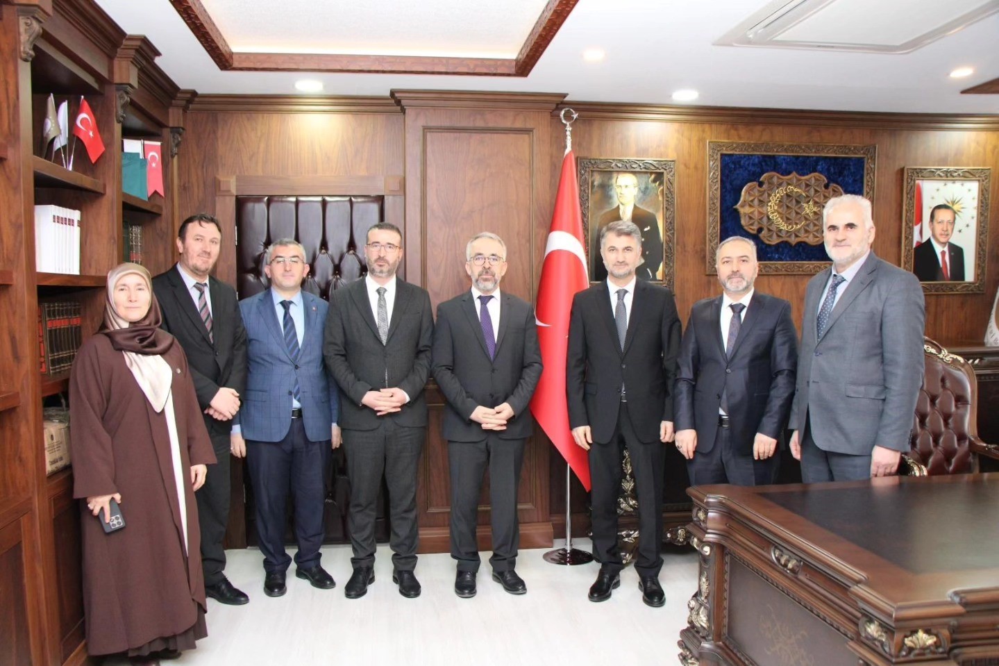 Amasya’nın yeni müftüsü İbrahim Yavuz görevine başladı
