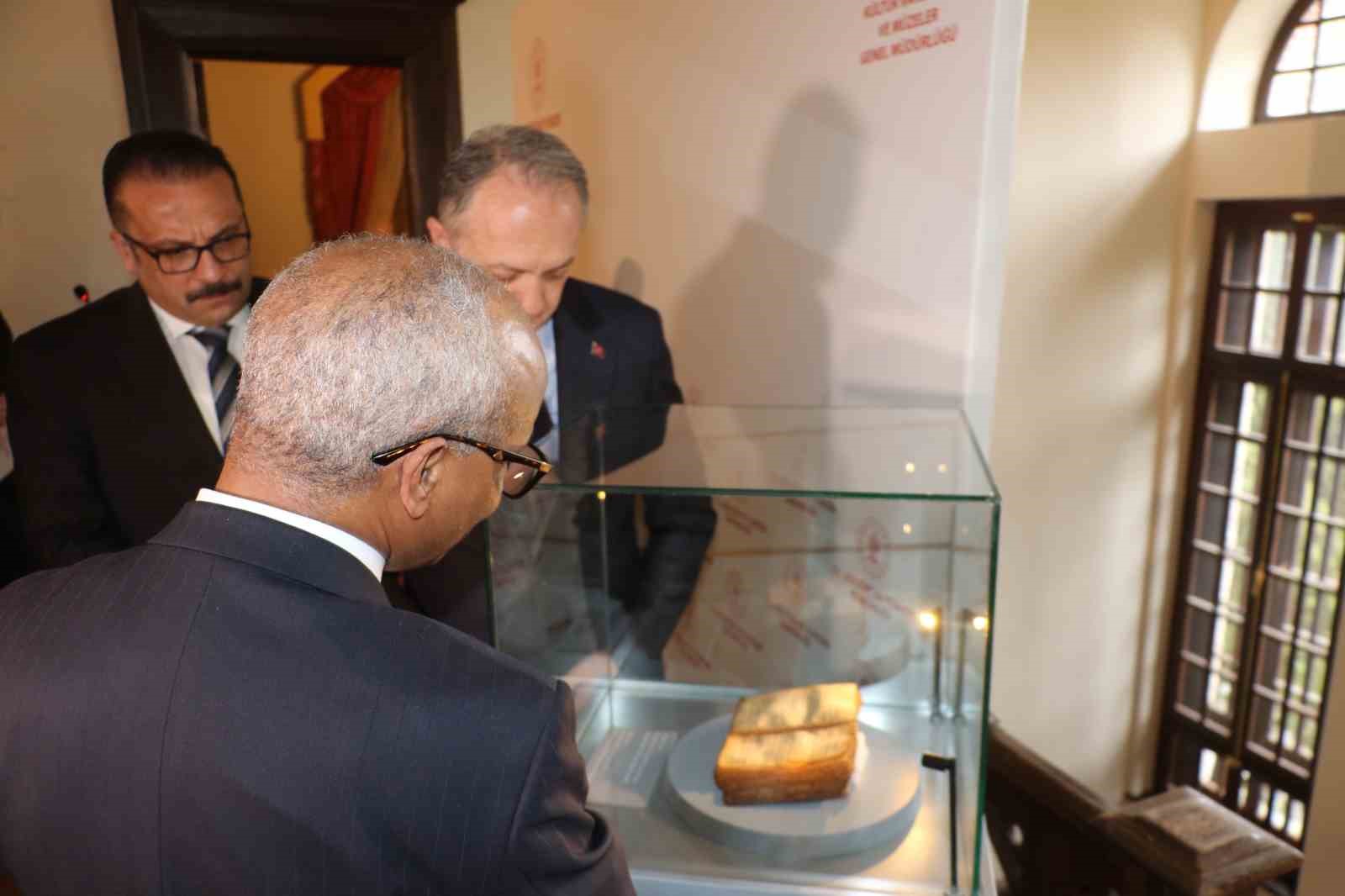 Amharca dilinde kaleme alınmış tarihi eser Etiyopya’ya iade edildi
