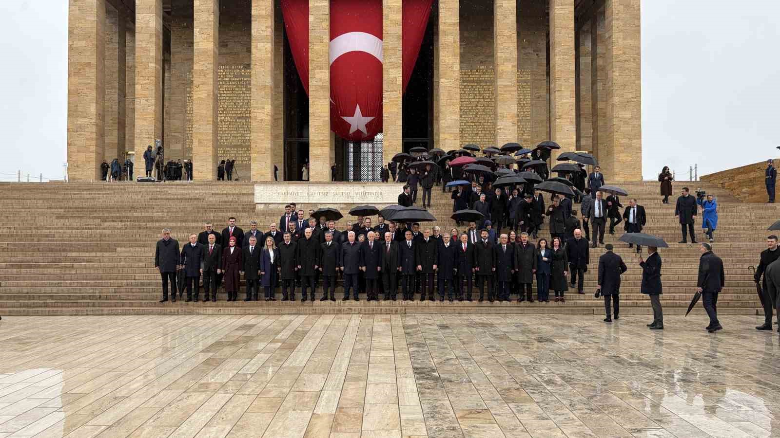 Anıtkabir’de 23 Nisan töreni

