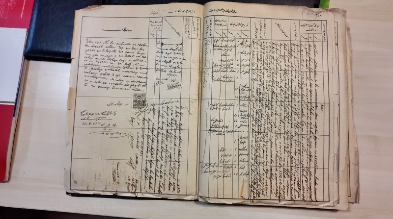 Ankara Adliyesi’nde 1926 yılına ait adli emanet defteri muhafaza altına alındı
