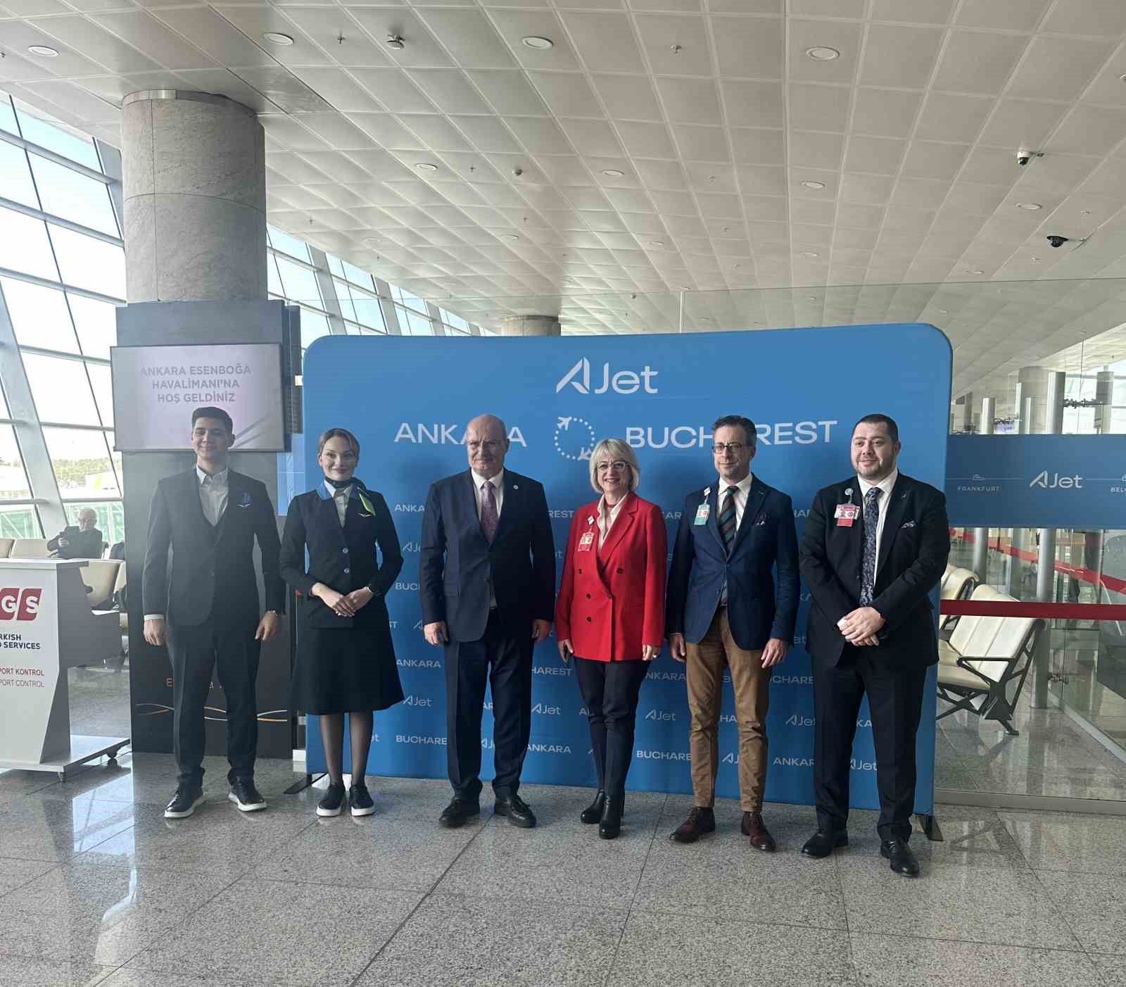 Ankara Esenboğa’dan Bükreş’e direkt uçuşlar başladı
